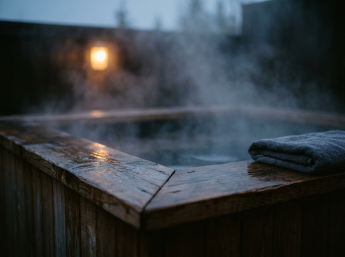 Hot tub & heat